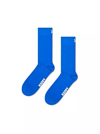 HAPPY SOCKS | Damen Socken SOLID SOCK Gr. 36 - 40 blue | 